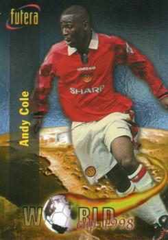 1998 Futera Manchester United #78 Andy Cole Front