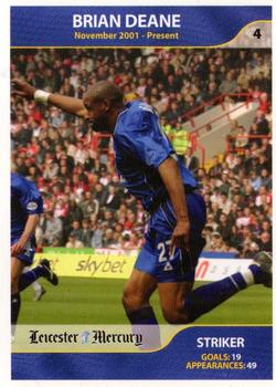 2003 Leicester Mercury Greatest Players #4 Brian Deane Front