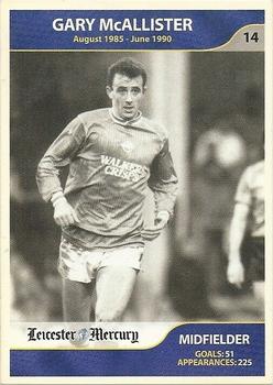 2003 Leicester Mercury Greatest Players #14 Gary McAllister Front