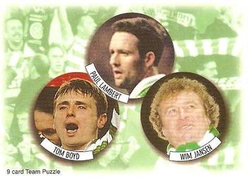 1997-98 Futera Celtic Fans Selection #2 Team Puzzle Front