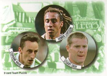 1997-98 Futera Celtic Fans Selection #8 Team Puzzle Front