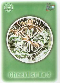 1997-98 Futera Celtic Fans Selection #42 Checklist 2 Front