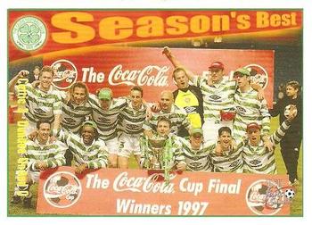 1997-98 Futera Celtic Fans Selection #51 Celtic 3 Dundee Utd 0 Front