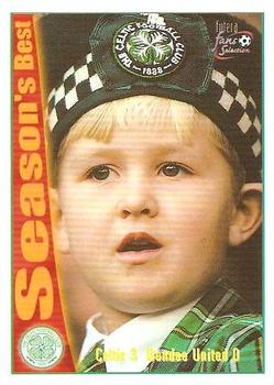 1997-98 Futera Celtic Fans Selection #53 Celtic 3 Dundee Utd 0 Front