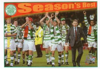 1997-98 Futera Celtic Fans Selection #54 Celtic 3 Dundee Utd 0 Front