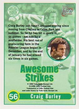 1997-98 Futera Celtic Fans Selection #56 Craig Burley Back