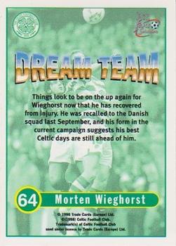 1997-98 Futera Celtic Fans Selection #64 Morten Wieghorst Back