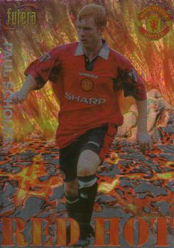 1998 Futera Manchester United - Red Hot #RH6 Paul Scholes Front