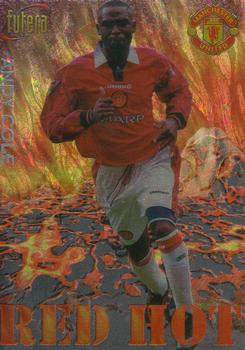 1998 Futera Manchester United - Red Hot #RH16 Andy Cole Front