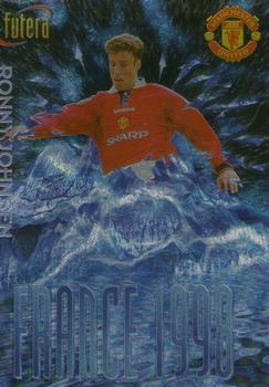 1998 Futera Manchester United - France 98 #FR6 Ronny Johnsen Front