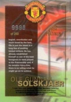 1998 Futera Manchester United - Redemptions #OSG2 Ole Gunnar Solskjaer Back