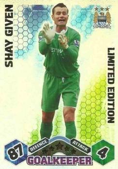 2009-10 Topps Match Attax Premier League - Limited Edition #NNO Shay Given Front