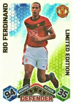 2009-10 Topps Match Attax Premier League - Limited Edition #NNO Rio Ferdinand Front