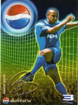 2002 Pepsi World Football Stars #3 Roberto Carlos Front