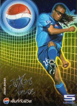 2002 Pepsi World Football Stars #5 Edgar Davids Front