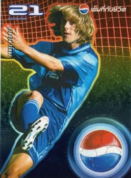 2002 Pepsi World Football Stars #21 Paval Nedved Front