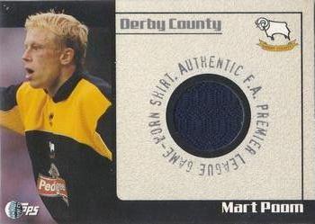 2002-03 Topps Premier Gold 2003 - Game-Worn Shirt Cards #NNO Mart Poom Front