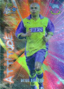 2000 Futera Fans Selection Derby County - Foil #16 Deon Burton Front