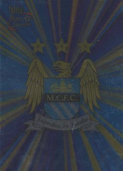 2000 Futera Fans Selection Manchester City - Foil #14 The Emblem Front