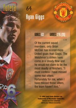 1998 Futera Manchester United - Foil #64 Ryan Giggs Back