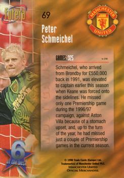 1998 Futera Manchester United - Foil #69 Peter Schmeichel Back