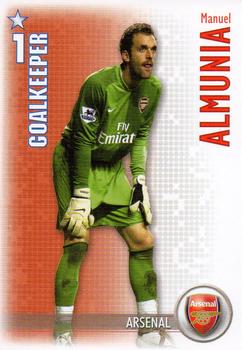 2006-07 Magic Box Int. Shoot Out Update #NNO Manuel Almunia Front
