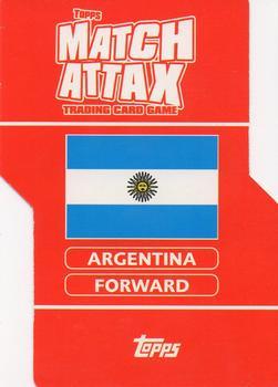 2006 Topps Match Attax World Cup #38 Hernan Crespo Back