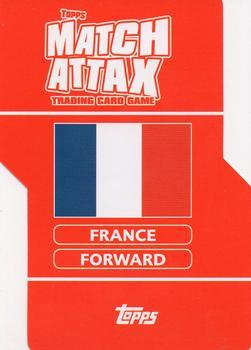 2006 Topps Match Attax World Cup #86 Thierry Henry Back