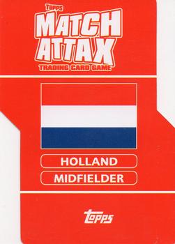 2006 Topps Match Attax World Cup #109 Nigel De Jong Back