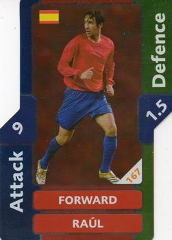 2006 Topps Match Attax World Cup #167 Raul Front