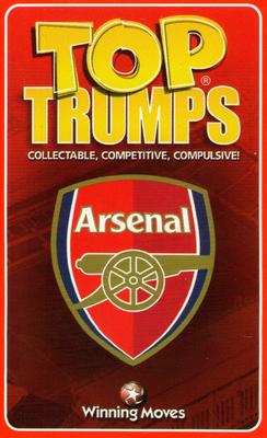 2003 Top Trumps Arsenal #NNO Title Card Front