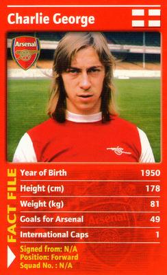 2003 Top Trumps Arsenal #NNO Charlie George Front