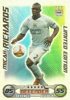 2008-09 Topps Match Attax Premier League - Limited Edition #NNO Micah Richards Front