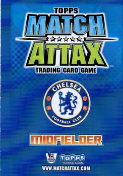 2008-09 Topps Match Attax Premier League - Limited Edition #NNO Joe Cole Back