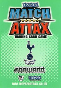 2010-11 Topps Match Attax Premier League - Limited Edition #LE4 Jermain Defoe Back