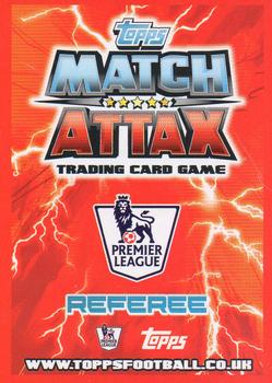 2012-13 Topps Match Attax Premier League - Trophy Card/Referee #NNO Phil Dowd Back
