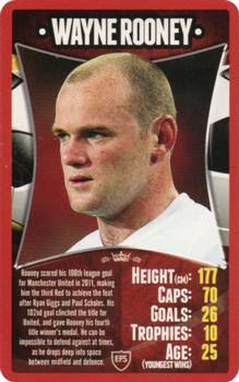 2011 Top Trumps European Football Stars #NNO Wayne Rooney Front