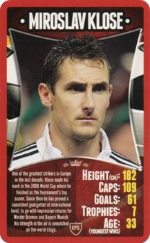 2011 Top Trumps European Football Stars #NNO Miroslav Klose Front