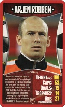 2011 Top Trumps European Football Stars #NNO Arjen Robben Front