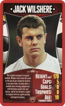2011 Top Trumps European Football Stars #NNO Jack Wilshere Front