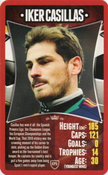 2011 Top Trumps European Football Stars #NNO Iker Casillas Front