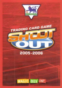 2005-06 Magic Box Int. Shoot Out #NNO Freddie Ljungberg Back