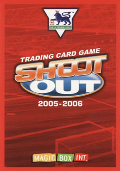 2005-06 Magic Box Int. Shoot Out #NNO Robbie Fowler Back