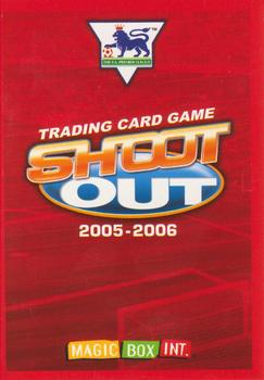 2005-06 Magic Box Int. Shoot Out #NNO Jimmy Floyd Hasselbaink Back