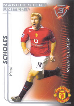 2005-06 Magic Box Int. Shoot Out #NNO Paul Scholes Front