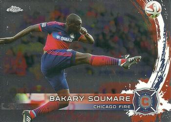 2014 Topps Chrome MLS #46 Bakary Soumare Front