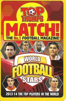 2013 Top Trumps Match World Football Stars #5 Arjen Robben Back