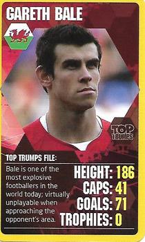 2013 Top Trumps Match World Football Megastar #NNO Gareth Bale Front