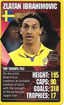 2013 Top Trumps Match World Football Megastar #NNO Zlatan Ibrahimovic Front