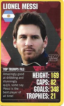 2013 Top Trumps Match World Football Megastar #NNO Lionel Messi Front